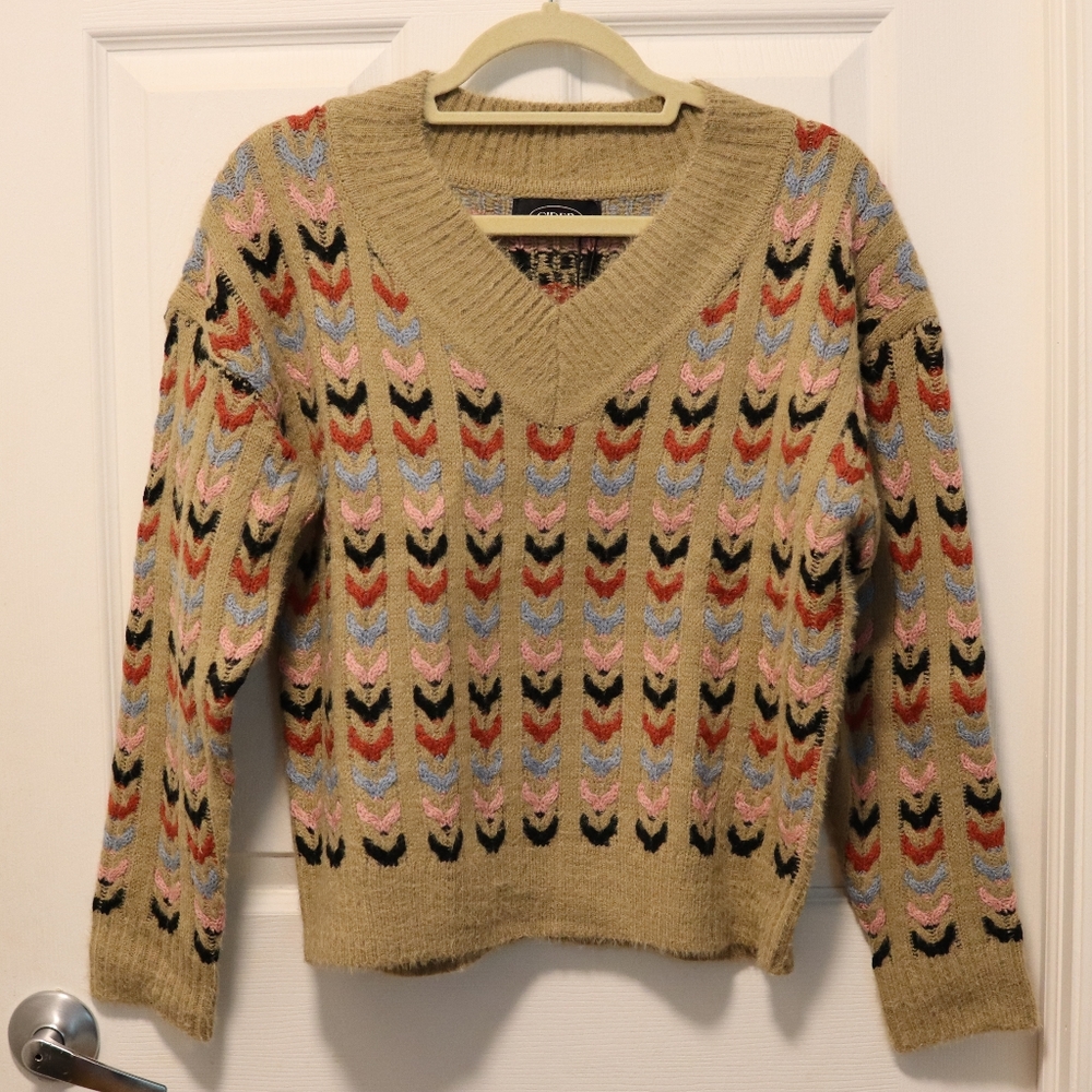 NWY Crop Knit Sweater | Cider